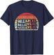 Dream It Believe It Achieve It Retro Style T-Shirt - T-Shirt | Navy