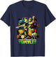 TMNT Ninja Turtle TV Series T-Shirt - T-Shirt | Navy