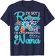 I'm Not Retired I'm A Professional Nana T-Shirt - T-Shirt | Navy