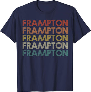 Frampton Vintage Retro T-Shirt - T-Shirt | Navy