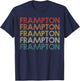 Frampton Vintage Retro T-Shirt - T-Shirt | Navy
