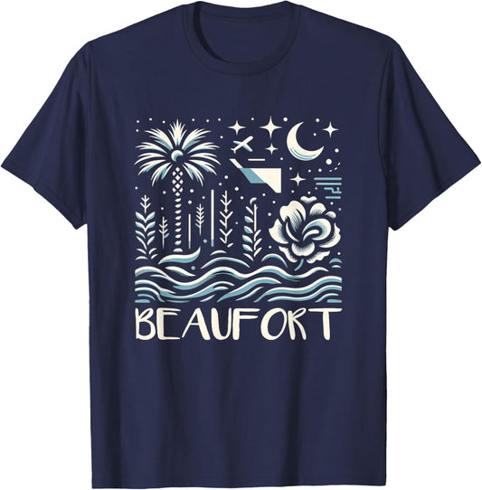 Beaufort South Carolina - Beaufort SC T-Shirt - T-Shirt | Navy