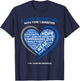 T1D Men Women Youth Kids Diabetic Type 1 Diabetes Awareness T-Shirt - T-Shirt | Navy