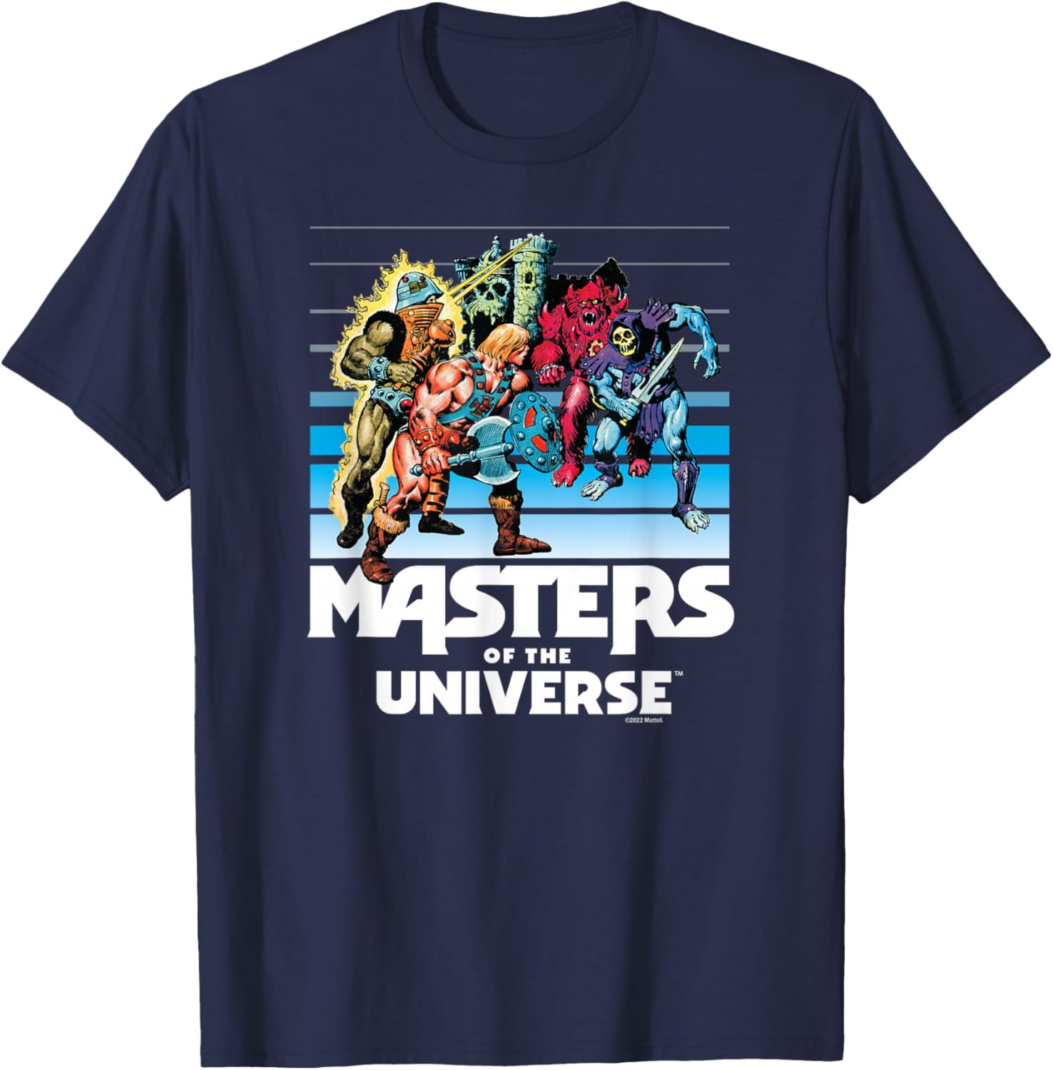 Masters Of The Universe - Fade T-Shirt - T-Shirt | Navy