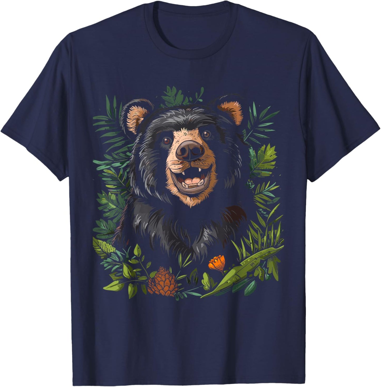Andean Bear T-Shirt - T-Shirt | Navy