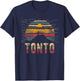 Tonto - US National Park Forest Vintage Men Women Kids Retro T-Shirt - T-Shirt | Navy