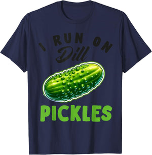 Pickles Dill Women Canned Pickle Cucumber Lover T-Shirt - T-Shirt | Navy