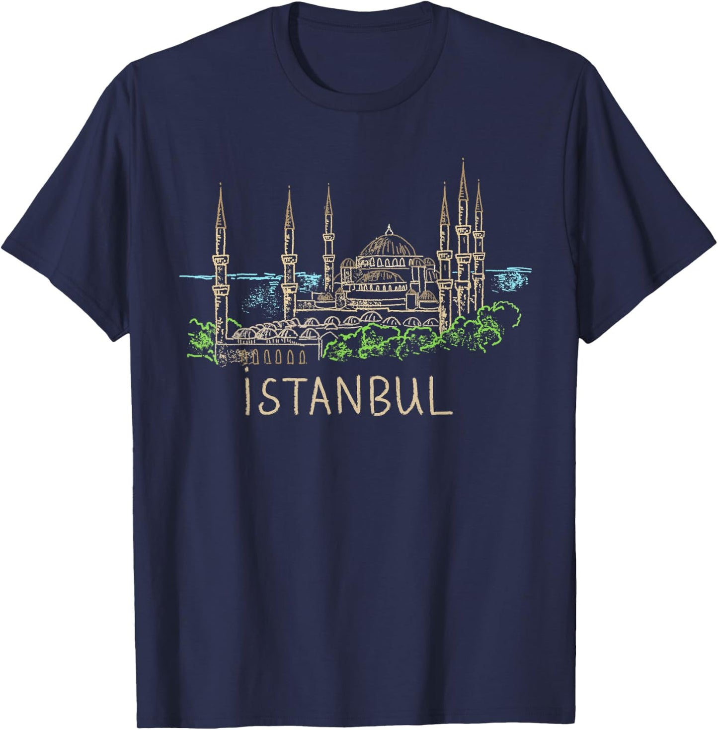 Istanbul city Shirt T Shirt T-Shirt - T-Shirt | Navy