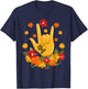 Sign Language ASL Love Needs No Words Special Education Spee T-Shirt - T-Shirt | Navy