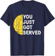 You just got served Volleyball player T-Shirt - T-Shirt | Navy