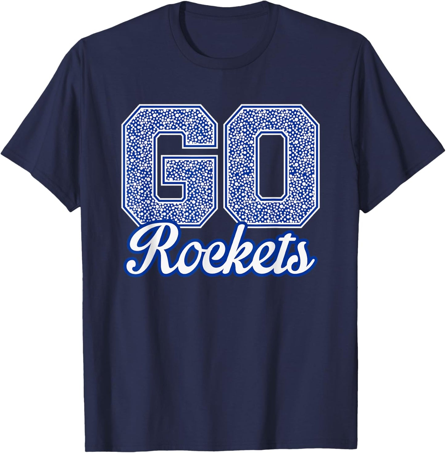 Craig County Rockets GO! School Pride T-Shirt - T-Shirt | Navy