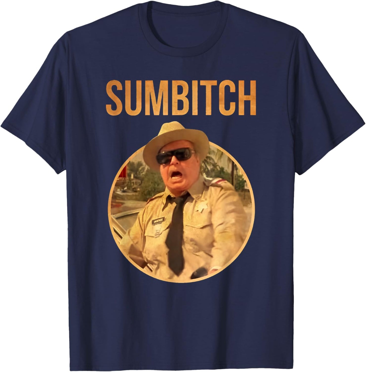 Police Sumbitch T-Shirt - T-Shirt | Navy