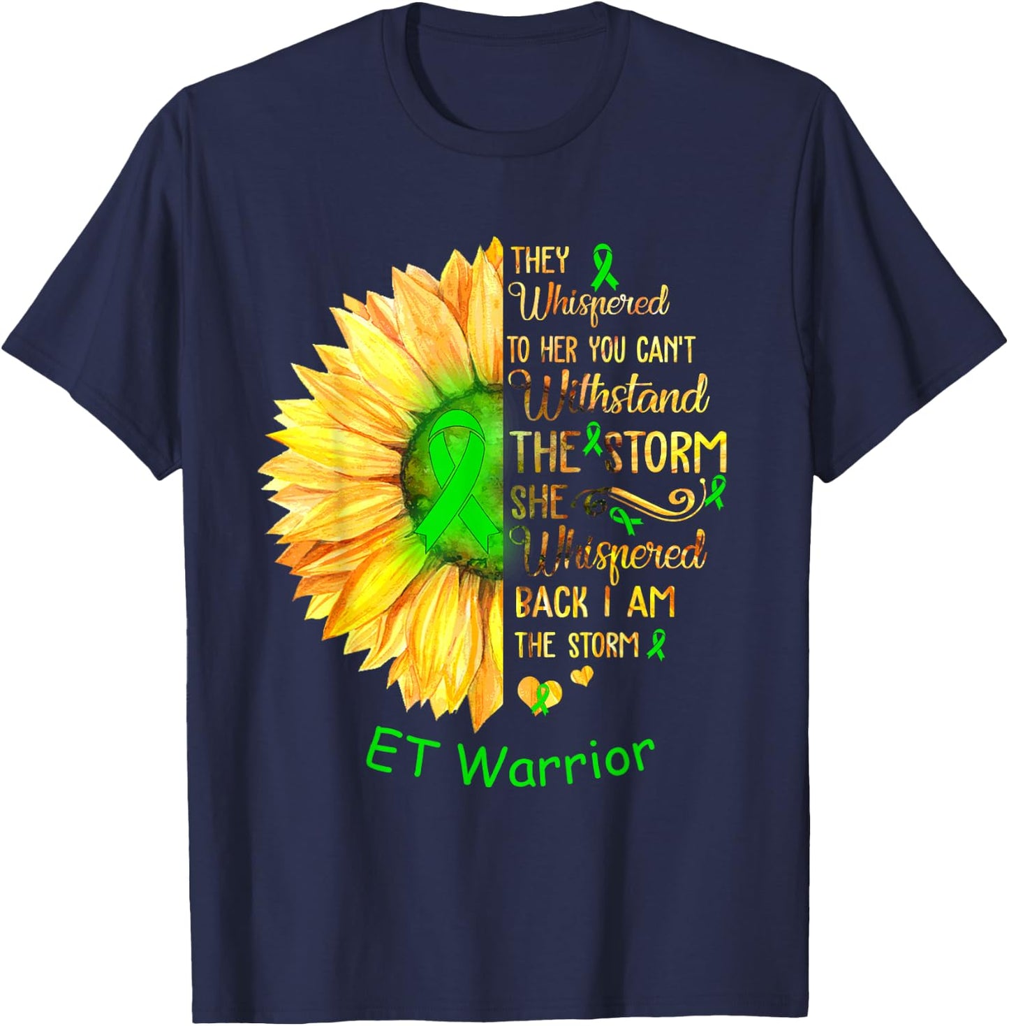 I am the Storm ET Warrior T-Shirt - T-Shirt | Navy