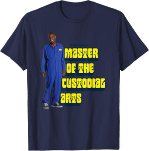 Half Baked Master of the Custodial Arts T-Shirt - T-Shirt | Navy