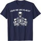 Calacas Chidas Gym | Mexican Sayings Funny Sarcasm Slang T-Shirt - T-Shirt | Navy