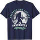 Inverness Florida Respect the Locals Bigfoot Swamp Ape T-Shirt - T-Shirt | Navy