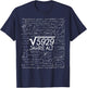 77. Geburtstag Mann Frau 77 Jahre 1949 Deko Lustig Geschenk T-Shirt - T-Shirt | Navy