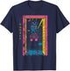 Creepy Girl Cat Grunge Slasher Pastel Goth Anime Horror T-Shirt - T-Shirt | Navy