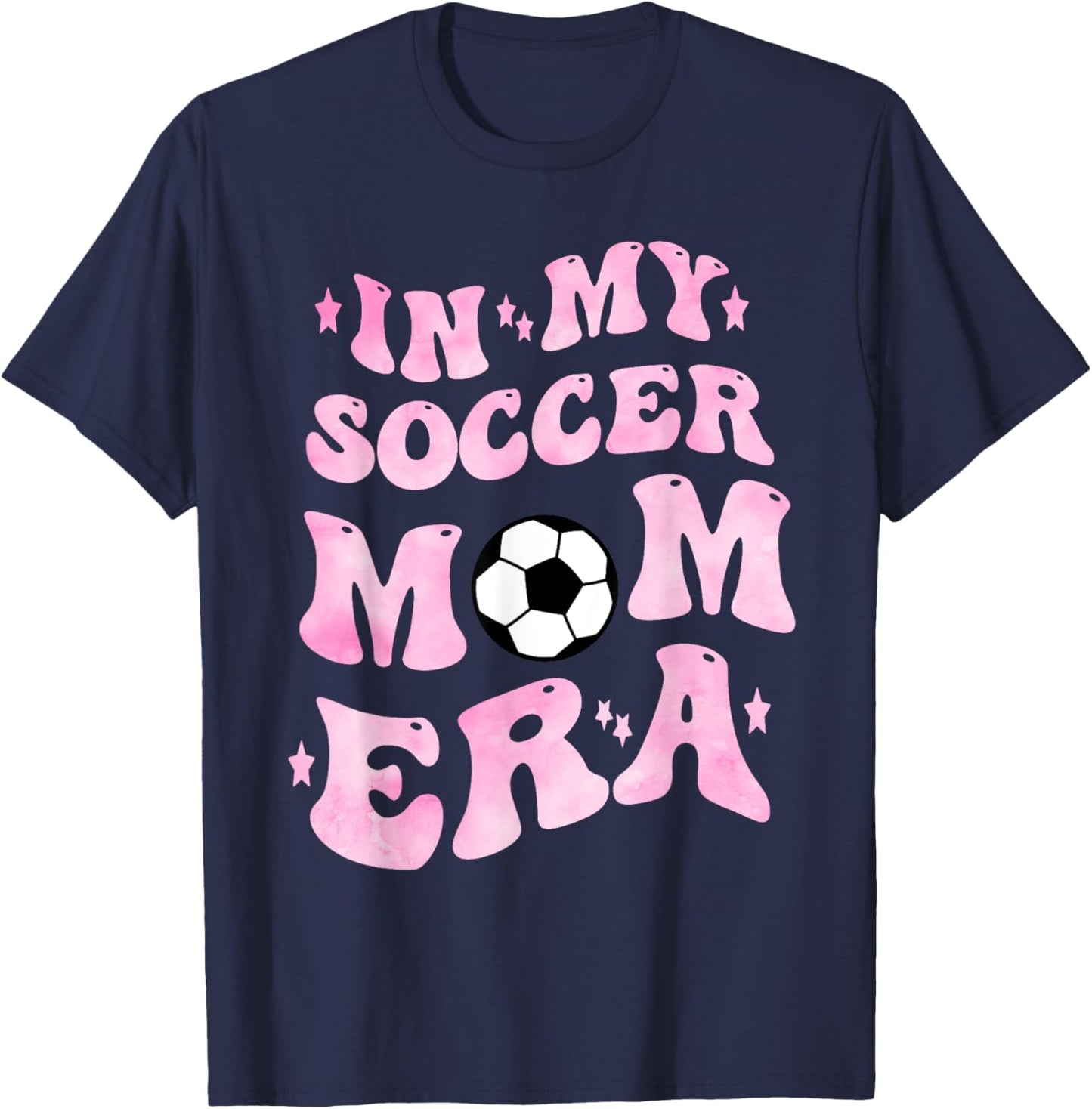 In My Soccer Mom Era T-Shirt - T-Shirt | Navy