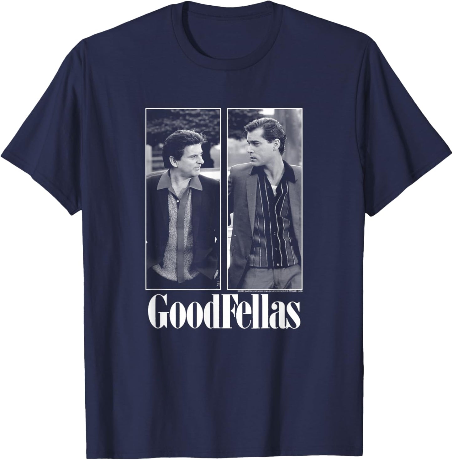 Goodfellas Henry & Tommy Split T-Shirt - T-Shirt | Navy