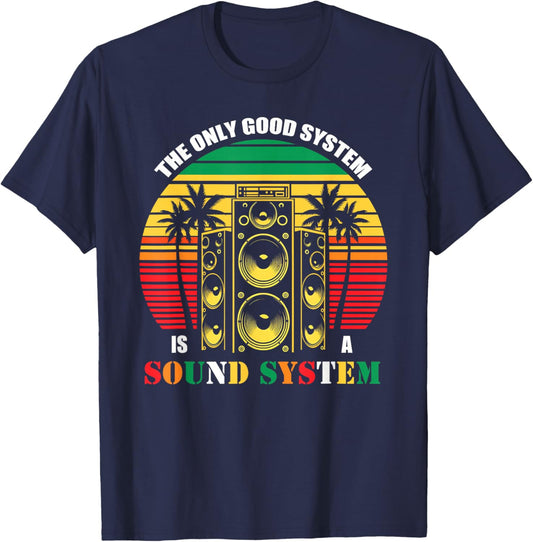 KOALACID psychedelic teez Dub Reggae , , Schwarz, S T-Shirt - T-Shirt | Navy
