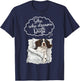 English Springer Spaniel Dog Nightgown Pajama T-Shirt - T-Shirt | Navy