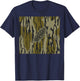 Turkey Feather Bottom lands Camo T-Shirt - T-Shirt | Navy