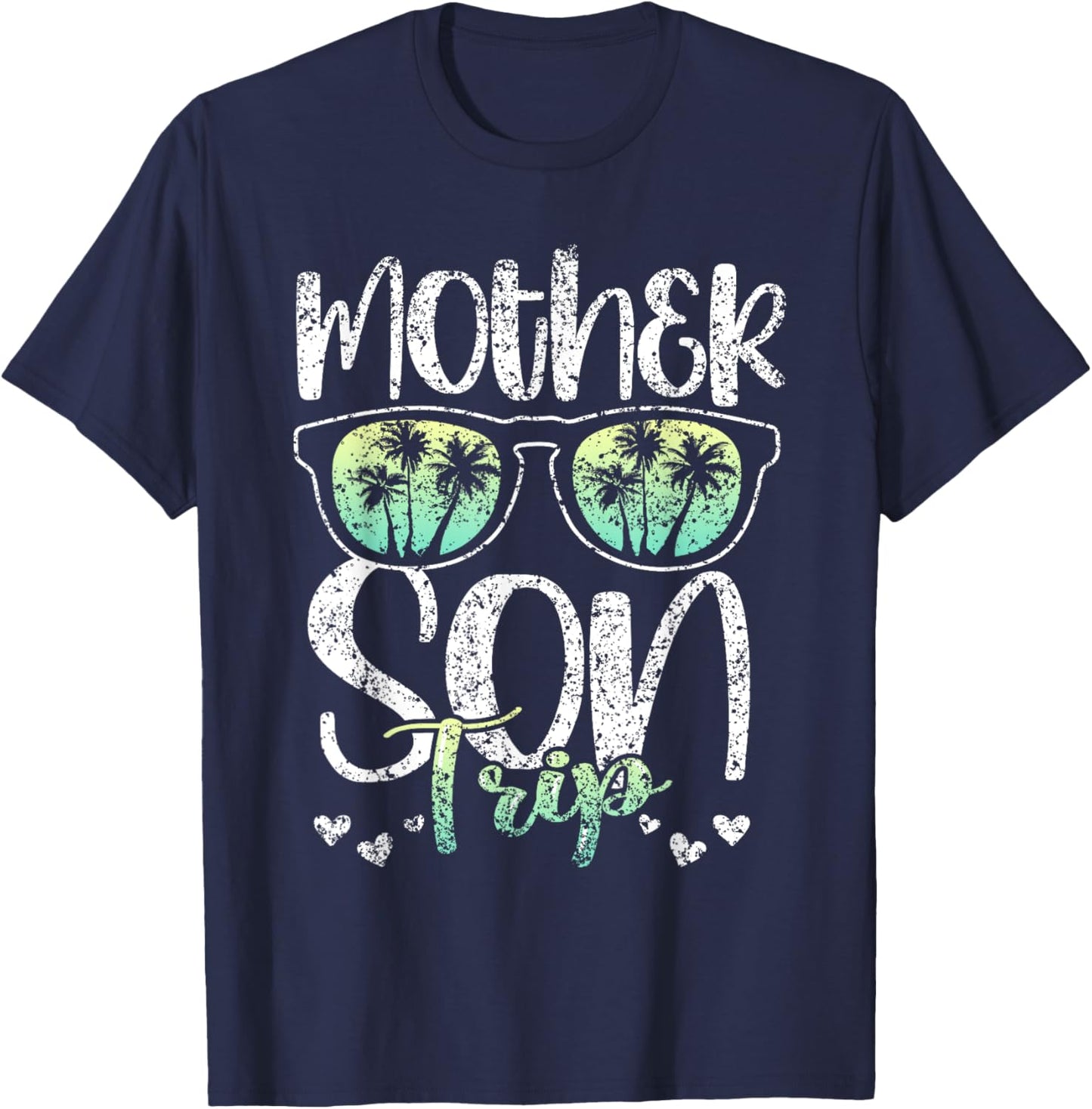 Mother Son Trip Mom Sons Mother's Day Matching Mother Son T-Shirt - T-Shirt | Navy