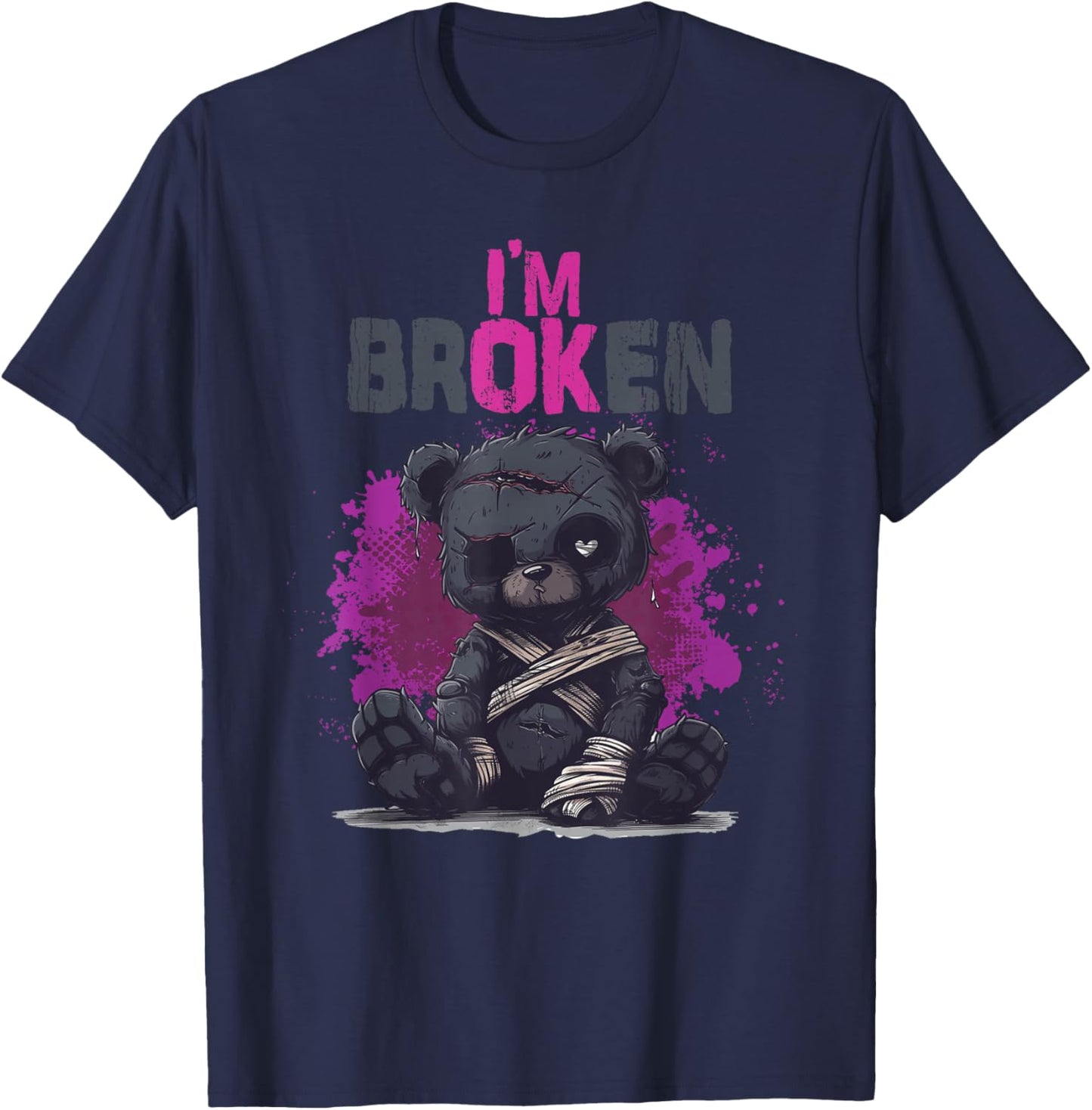 Im Broken T Shirt - Im Broken T-Shirt - T-Shirt | Navy
