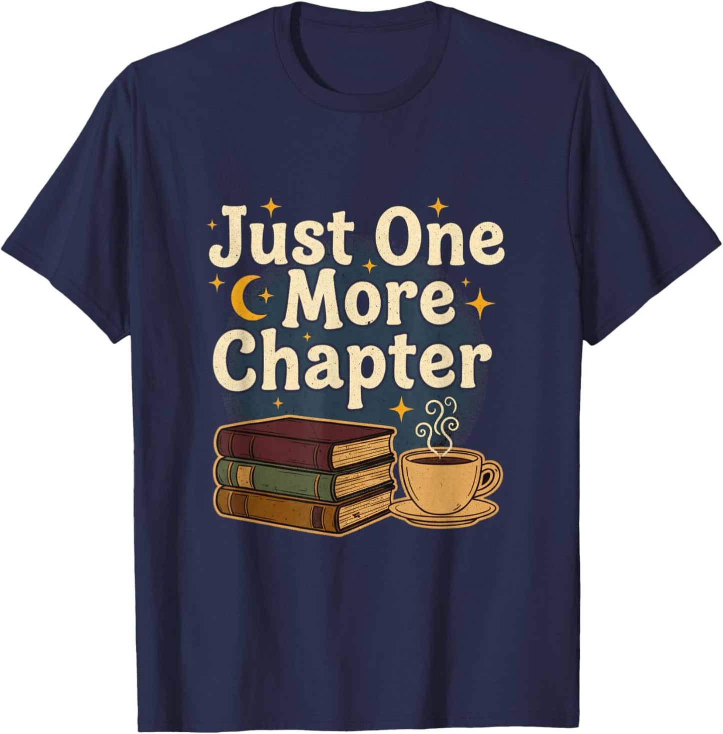 Chapter Book Lover Bookworm Book Club Lover T-Shirt - T-Shirt | Navy