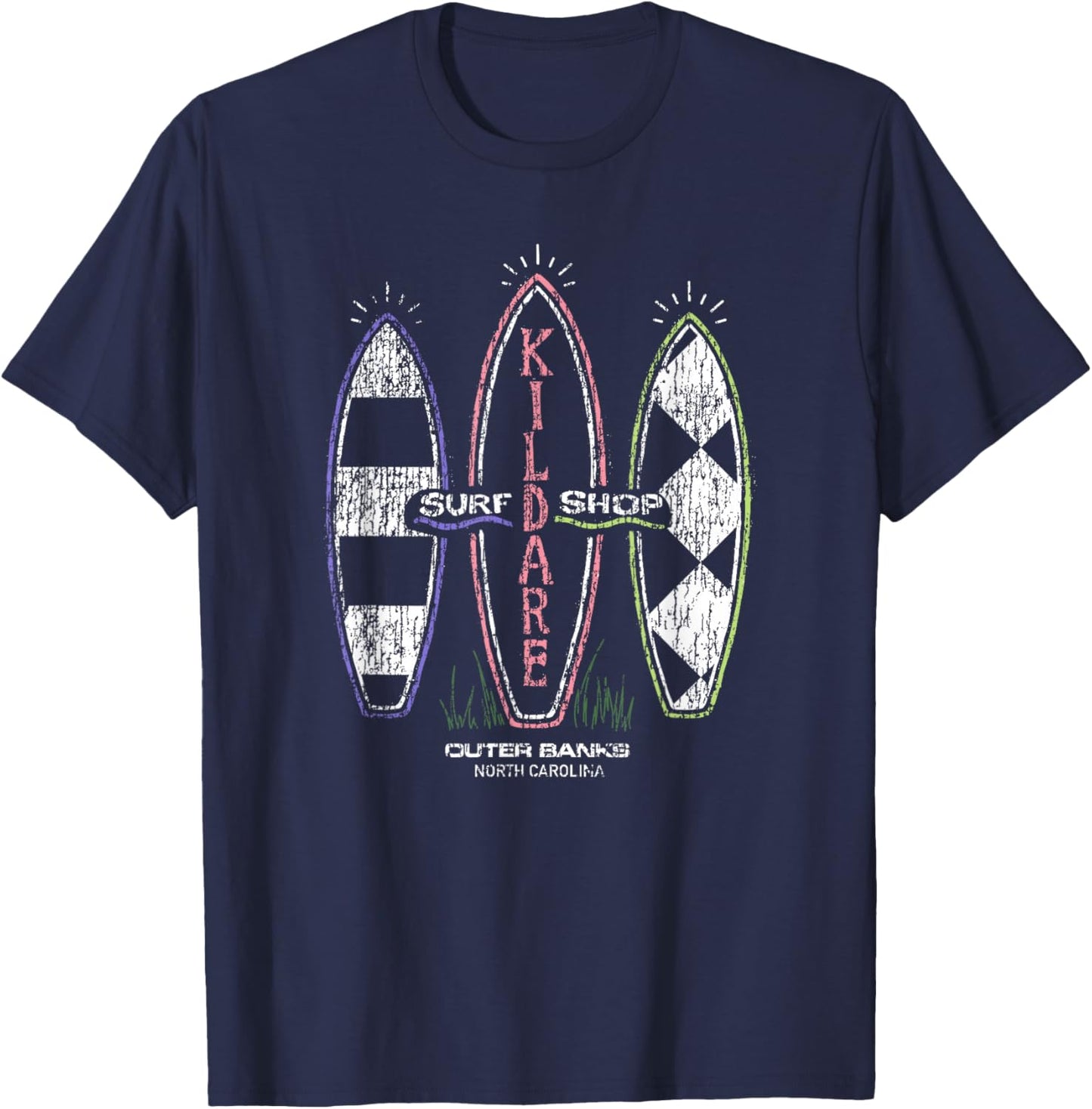 Outer Banks Kildare Surf Shop Pocket Logo T-Shirt - T-Shirt | Navy