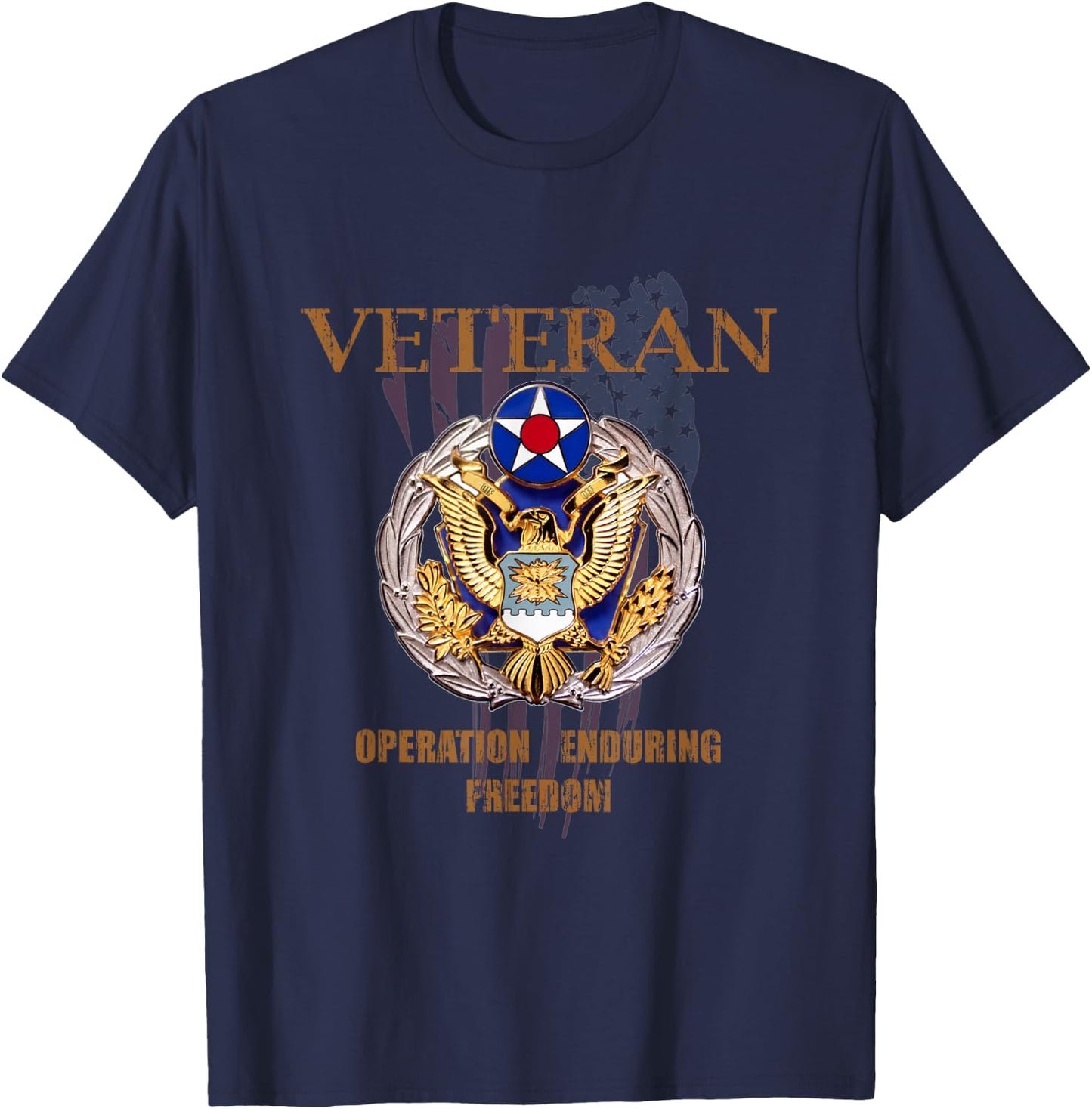OIF OEF Veteran Operation Iraqi Enduring Freedom T-Shirt - T-Shirt | Navy