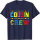 Cousin Crew Building Blocks Master Builder Brick Toy Squad T-Shirt - T-Shirt | Navy