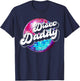 Disco Daddy 60's 70s Disco Dad T-Shirt - T-Shirt | Navy