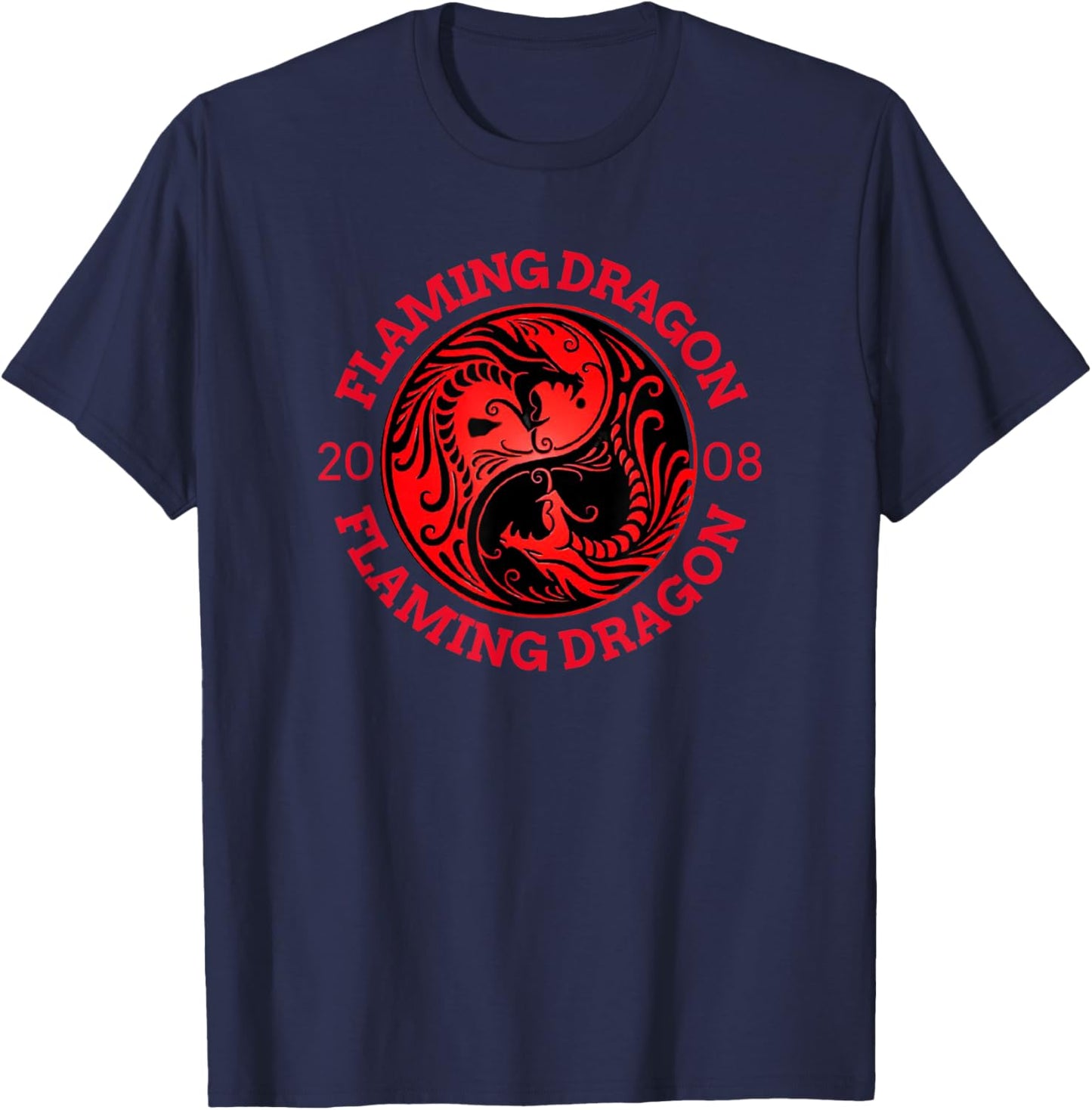 Tropic Thunder Movie, Flaming Dragon, Movie Classics, Films T-Shirt - T-Shirt | Navy
