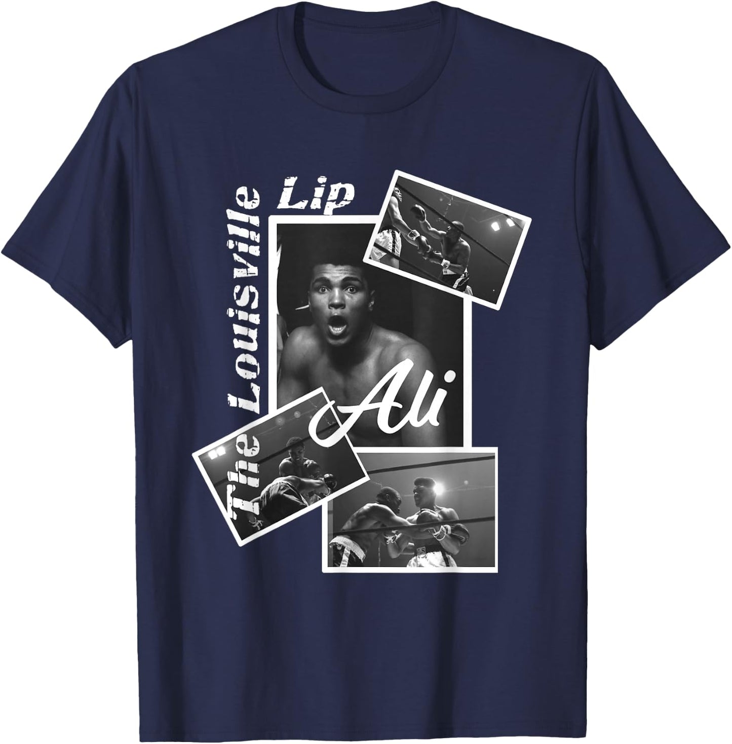 Muhammad Ali_002 T-Shirt - T-Shirt | Navy