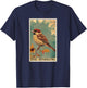 Sparrow Tarot Card Sparrows Sparrow T-Shirt - T-Shirt | Navy