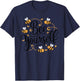 Bee Yourself Funny Motivational T-Shirt - T-Shirt | Navy