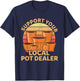 Funny Pottery Gift Pot Dealer Men Women Pottery Artists T-Shirt - T-Shirt | Navy