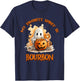 Bourbon My Favorite Spirit Is Bourbon Happy Halloween Boo T-Shirt - T-Shirt | Navy