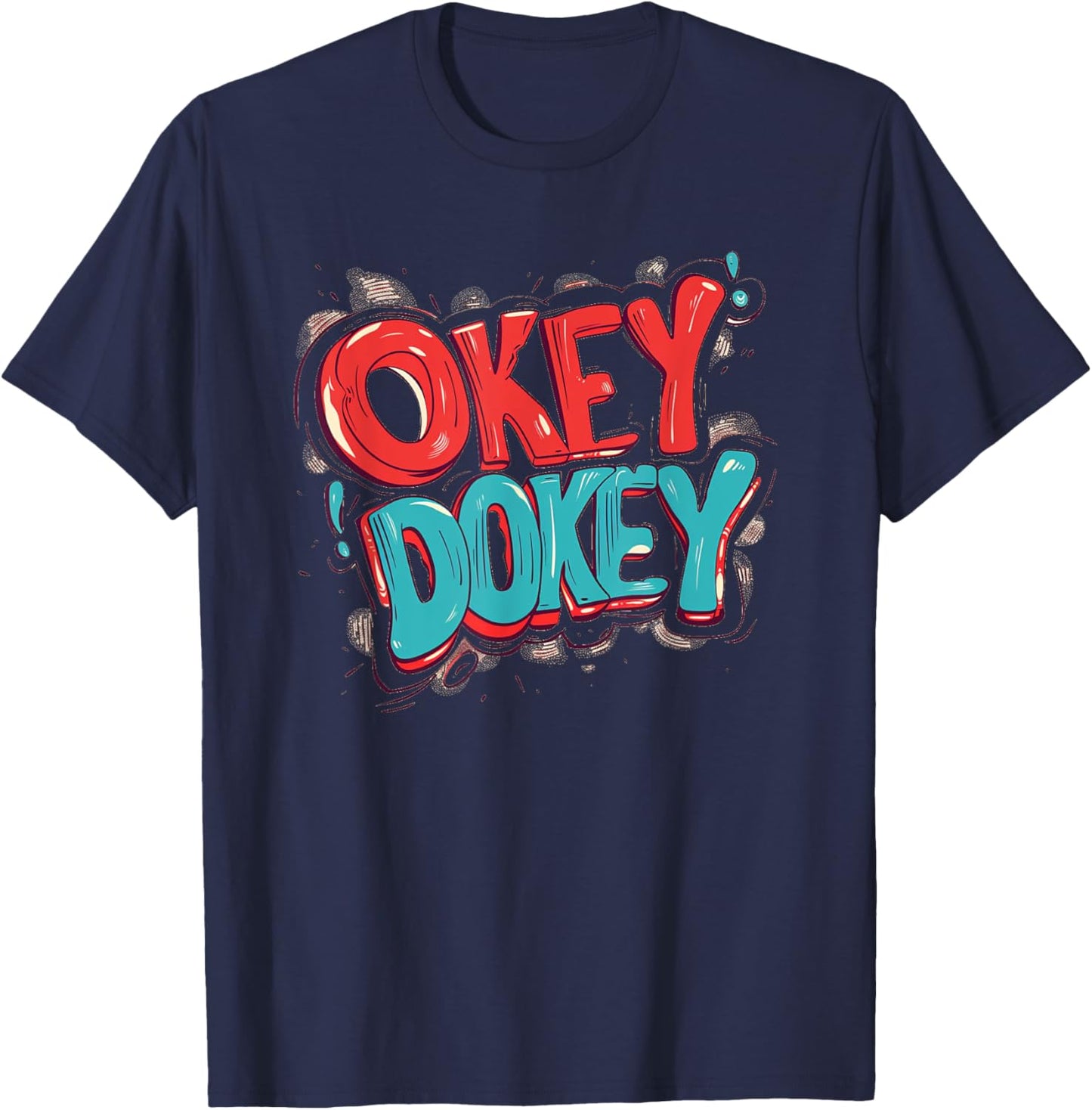 Cool Okey Dokey Costume T-Shirt - T-Shirt | Navy