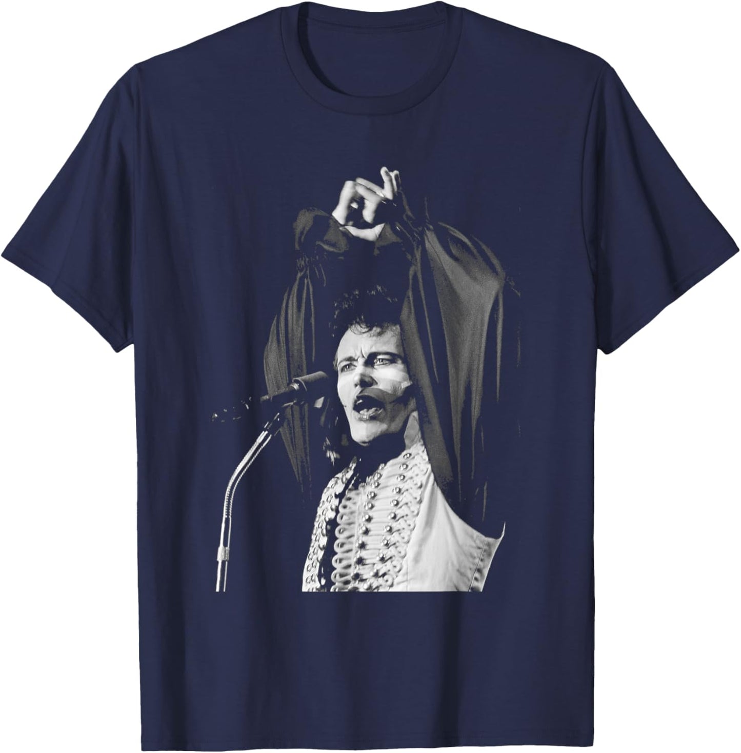 Adam and The Ants Live Stand and Deliver 1981 T-Shirt - T-Shirt | Navy