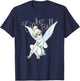 Disney Tinker Bell Sitting T-Shirt - T-Shirt | Navy