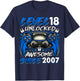 Level 18 Unlocked 18 Year Old Gifts Boys 18th Birthday Boy T-Shirt - T-Shirt | Navy