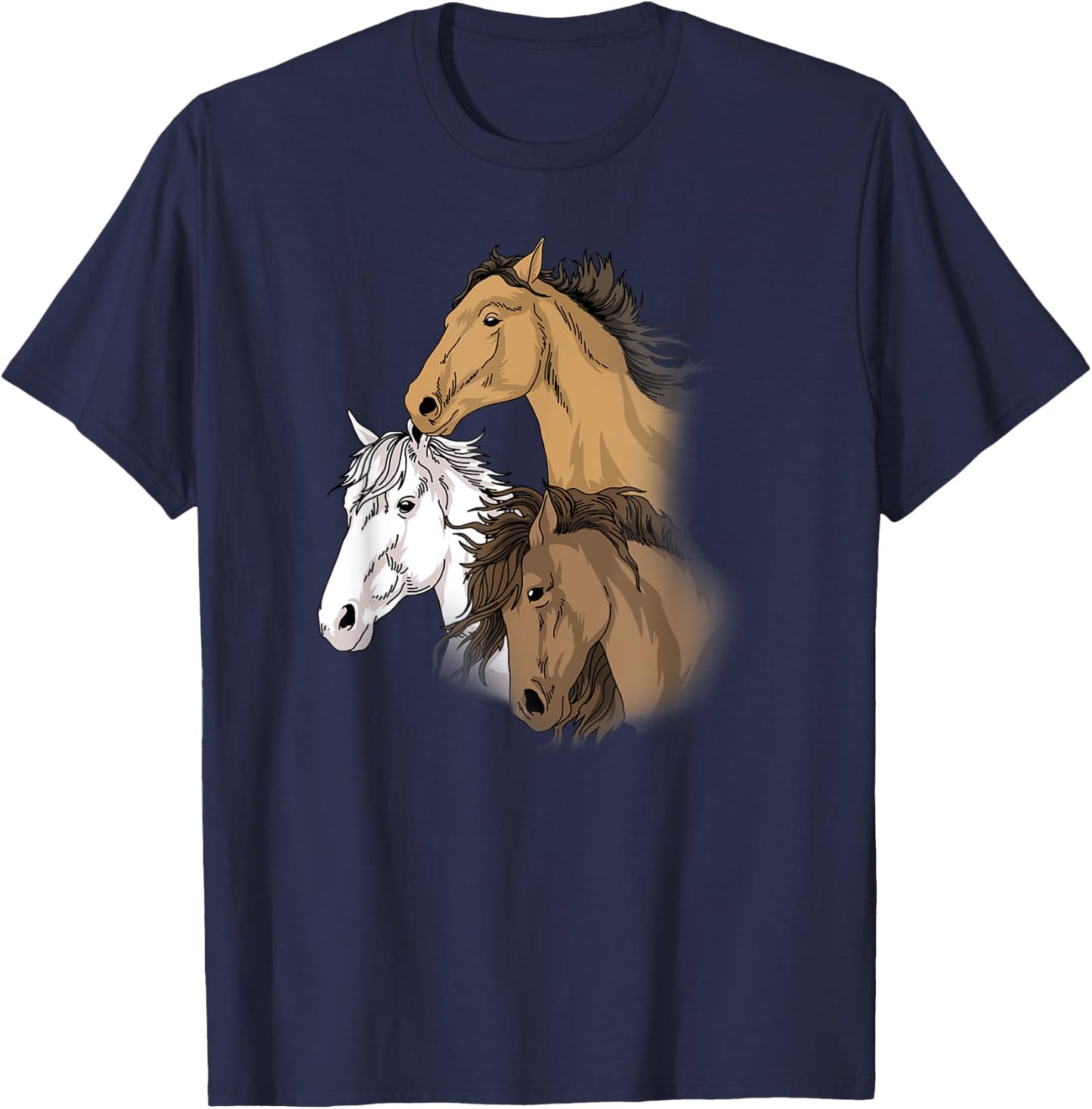 Horse Gifts For Girls 10-12 Horse Shirts Women Love Riding T-Shirt - T-Shirt | Navy