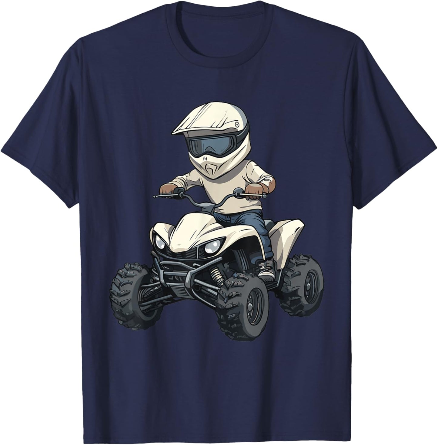 Kids 4 wheeler T-Shirt - T-Shirt | Navy