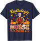 Turkey Radiology Nurse Team Thanksgiving Matching T-Shirt - T-Shirt | Navy
