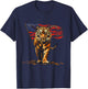 4th Of July Tiger Patriotic American Flag Fourth Of July USA Women Kids Men T-Shirt - T-Shirt | Navy