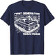C10 Truck First Generation Custom 10 Classic C10 Truck T-Shirt - T-Shirt | Navy