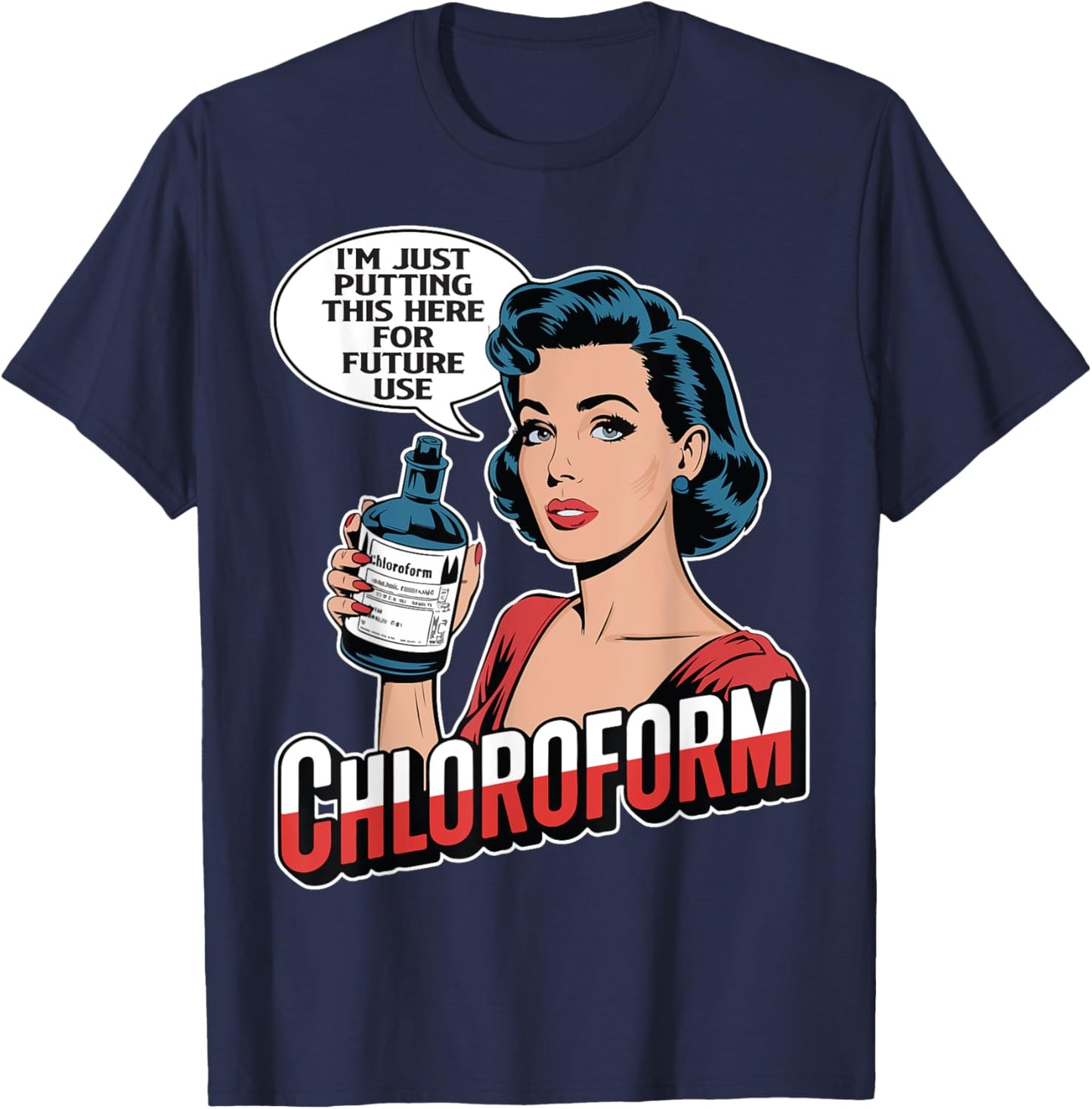 Chloroforme Femme T-Shirt - T-Shirt | Navy